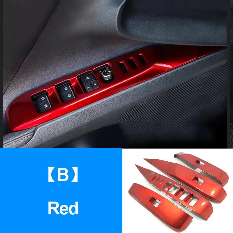 For Toyota Camry XV70 2018-    Interior Accessories Car Window Glass Lift Switch Panel Armrest Decoration Trim Cover