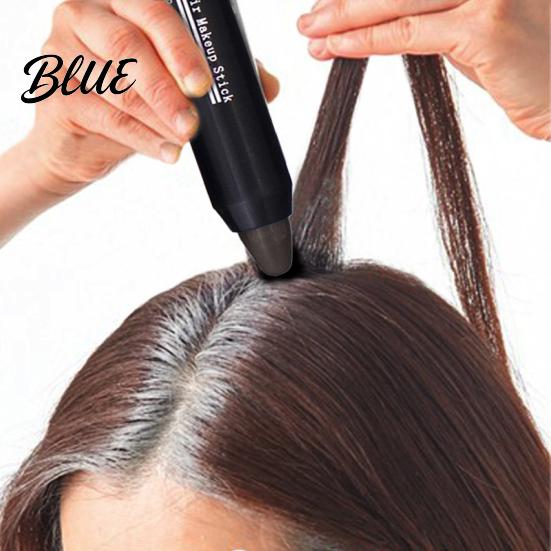 Waterproof 3.5g Hair Dye Pen High Saturation Quick Portable Touch Up Chalk Makeup
