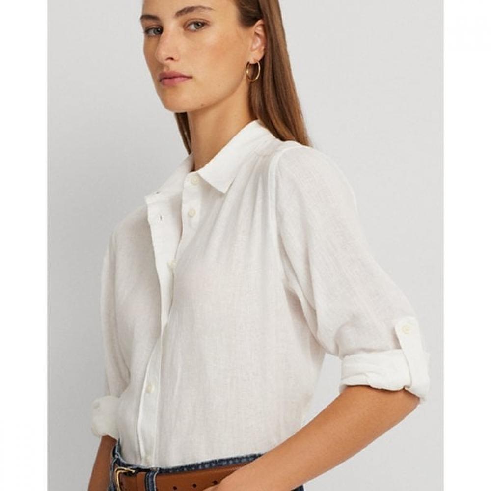 Lauren Ralph Lauren Linen Shirt Wmlrshts6820046100
