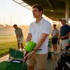 Golf Swing Trainers Adjustable Buckle Tool Golf Swing Practice Trainer PU Foam and Aluminum Alloy Swing Trainer Ball Training