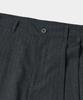 Dimiteulibeullaeg Adjust Double-Pleat Wide Slacks_Stripe Charcoal