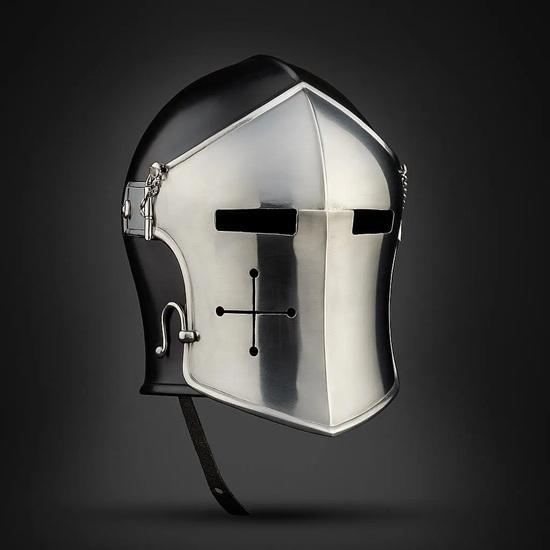Handmade Medieval Barbuta Helmet Perfect for Renaissance Fair, Cosplay, LARP, Halloween Costume Authentic Steel Armor Replica
