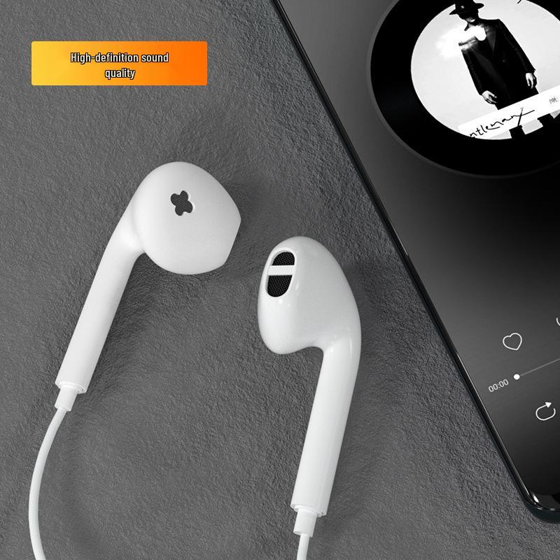 Universal Wired In-Ear Earphones for Type-C Devices: Compatible with Vivo, Huawei, Xiaomi, and More