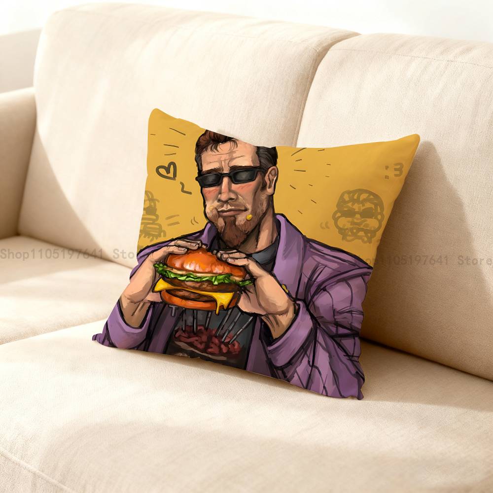 The P-Postal D-Dude Customizable Anime Celebrity Merchandise All-Match Printed Pillow Case Sofa Office Room Decoration Protector