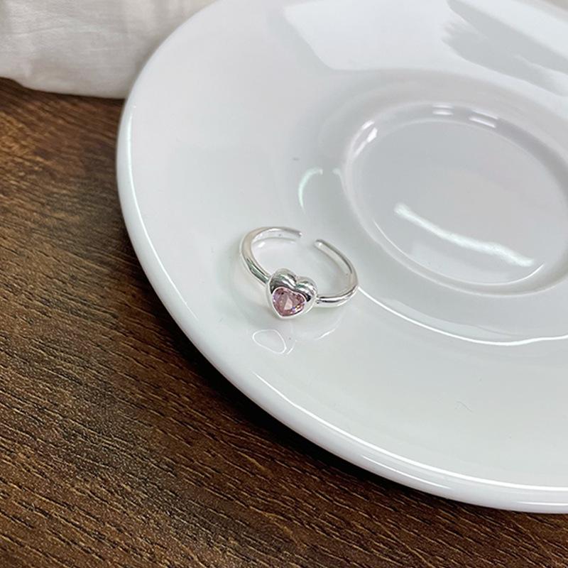 Lan Zhi 925 Sterling Silver Open Ring: Tarnish-Free, Minimalist, Trendy Jewelry for Women.