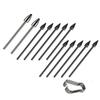Titanium Legering Plastic Fijne Punt Potloodpunten met Clip Tablet Potlood Reservepunten voor Samsung Tab S9/S9FE+/S9 Ultra/S8/S8+/S8