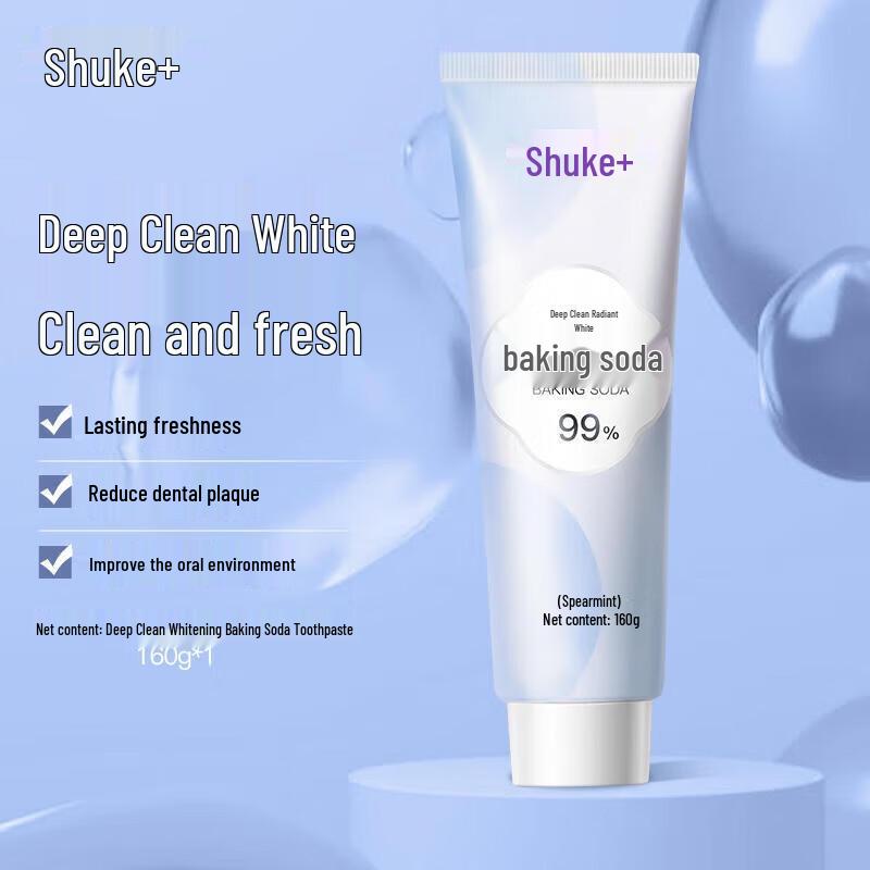 Shuke Baking Soda Deep Cleaning Whitening Toothpaste