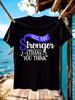 Cancer Survivor Motivational Tshirt Soft Cotton Crew Neck...
