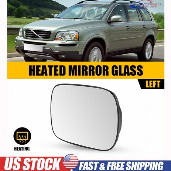 Mirror Glass For 2003-2006 VOLVO XC90 XC70 Driver Left Side GA-VO1103