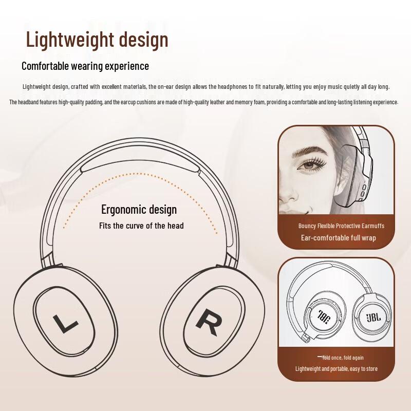 JBL TUNE 780NC Active Noise Cancelling Bluetooth Headphones