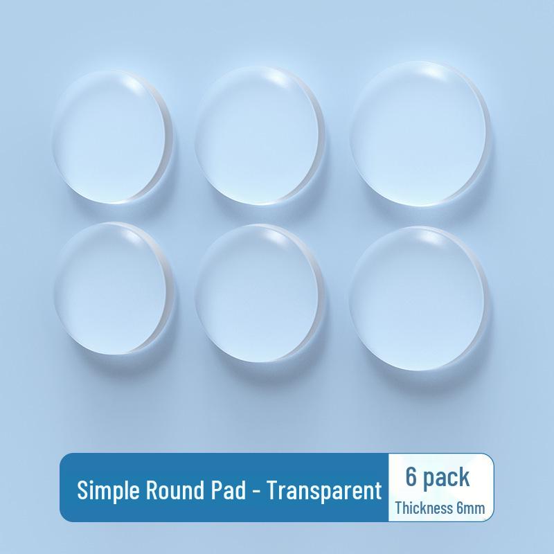 Transparent Silicone Anti-Collision Pad for Doors and Walls