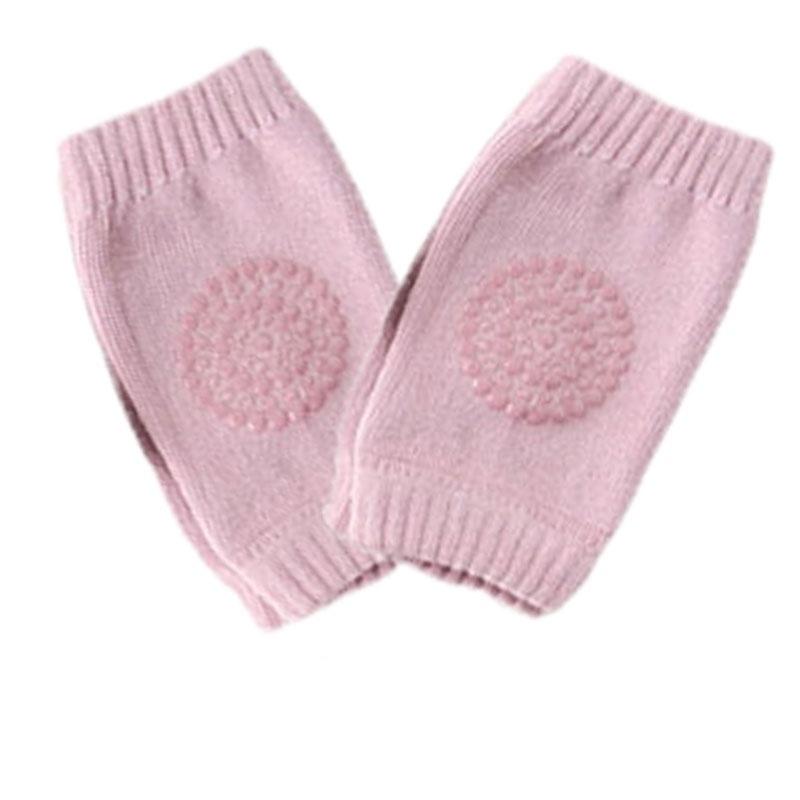 2 Pairs Soft Elastic Youngsters & Youngsters Knee and Elbow Support Pads - Anti-Slip, Breathable Knit Design for Youngsters Learning To Walk