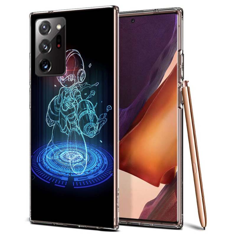 Game M-Megaman R-Rockman Phone Case for Samsung A55 A35 A25 A15 A07 A05S A16 A17 A26 A36 A37 A56 A57 Galaxy Note 20 10 A50S A71