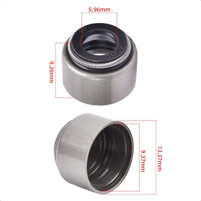 

Intake Exhaust Valve Stem Seal M01-12129-00-00 for YAMAHA ATV YFM 350 YFM350 Grizzly YFM400 Big Bear YFM450 Kodiak YXR45F Rhino 4pcs