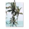 Nordic Landscape Palm Tree Beach Watchtower Wall Nature Art Posters Prints Pictures For Living Room Canvas Painting Home Decor