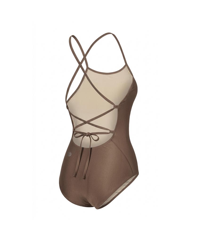 Beullaegmonseuteopis Bright Glossy Backless Monokini (2 Colors)/ Bm260109