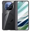 Magnetic Snap-On Phone Case With Lens Protector Stand Mate X5/X3 Collectors Edition Transparent PC Full Cover
