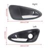 Auto Interior Door Handles Inside Inner Knob for SeatIbiza 6J1837113A 6J1837114A