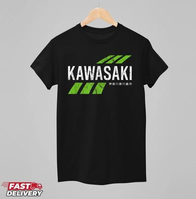 Vintage Retro Kawasaki Green City T-Shirt – Style for Men or Women  Unisex T-Shirt