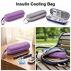 Portable Insulin Cooling Bag EVA Medicine Travel Cooler Glaciated Cold Storage Bag for Home