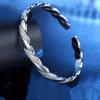 Fashion Light Luxury Twisted Open Bangle Bracelet For Women