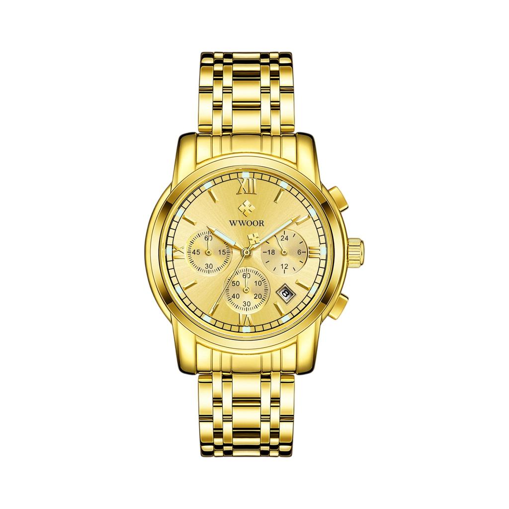 Men's Waterproof Luminous Running Alarm Clock Watch