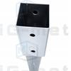 4X Post Base Hitch Anchor 45X45X600Mm Strong Bracket 4.5X4.5X60Cm