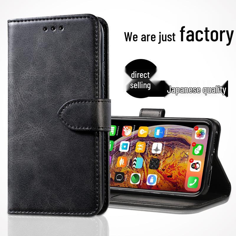

Cross S10 Plus Leather Case - Calfskin Texture Protective Cover for S10 Lite S10 чёрный