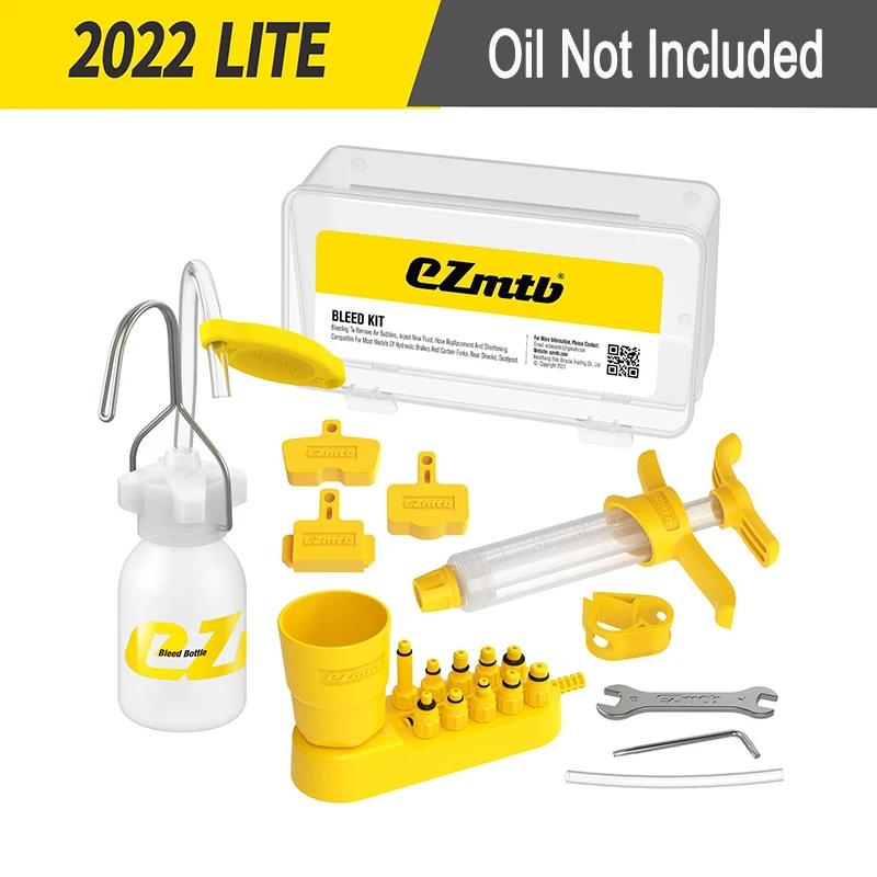 Ezmtb Bicycle Hydraulic Disc Brake Oil Bleed Kit Tools For SHIMANO, SRAM, Avid, MAGURA Series MTB Road Bike Brake Repair Tool