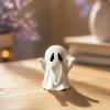 Indoor Spooky Decorations 3D Printed Ghost Figurine, Small Statue, Halloween Decorative Figurines Cute Desktop Decoration for Party Tabletop