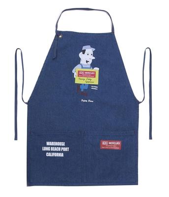 Vintage Apron Mercury Wash X H63cm [Keystone] W47.5