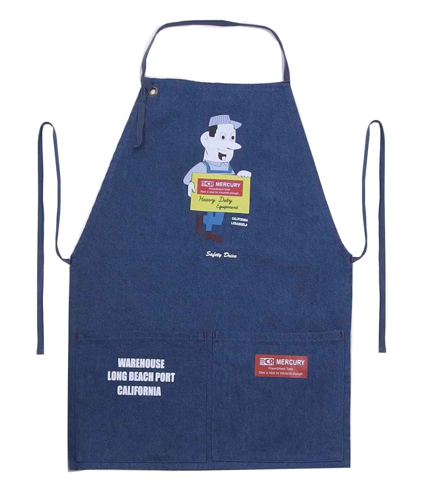 

Винтажный фартук Mercury Wash x H63см [Keystone] W47.5