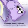 For Samsung Galaxy S25+/S24+ Case Compatible with MagSafe Kickstand TPU+PC Shockproof Phone Back Cover