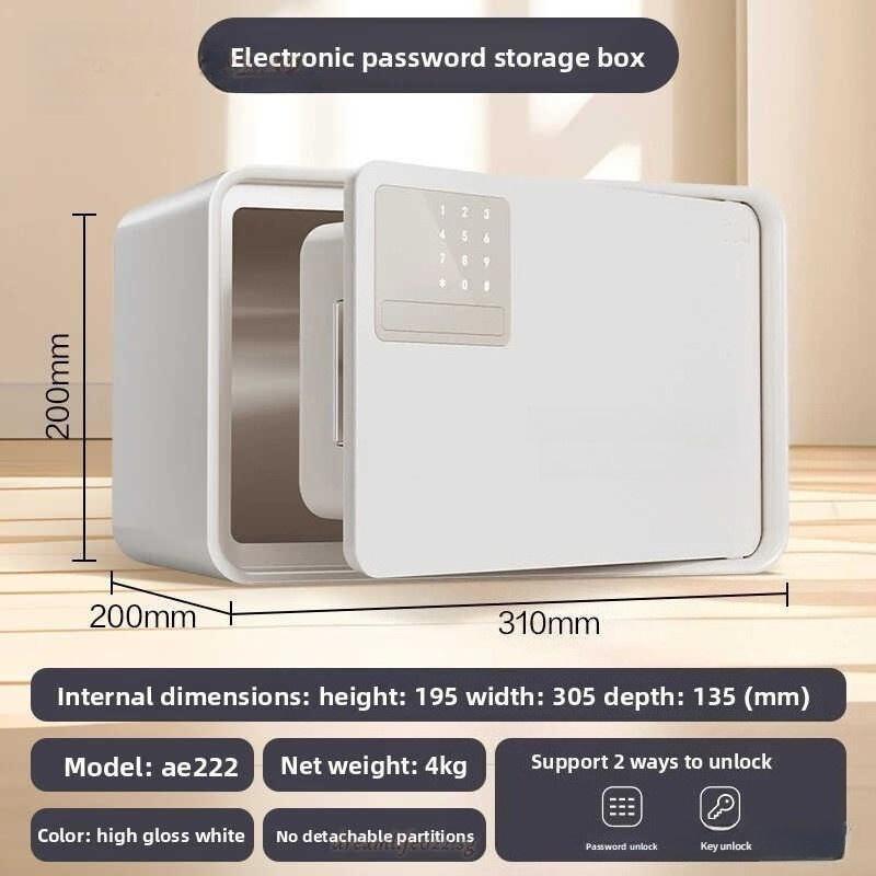 

Сейф Домашний Прикроватный Хранение Безопасность Секретный Шкаф Отпечаток Пальца Ключ Офис Взломщик Электронный Пароль Хранилище