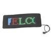 Flexibles LED-Schild 190x90mm 16x32 Auflösung Bluetooth APP-Steuerung Benutzerdefinierter Text Muster Animation LED