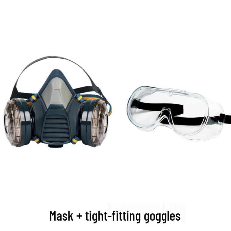 DAXTE Dust Mask with Sealed Goggles