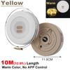 -in-1 Camp String Light 360° Illumination IPX4 Waterproof USB Charging 7m/10m Length for Camping Outdoor Durable Portable