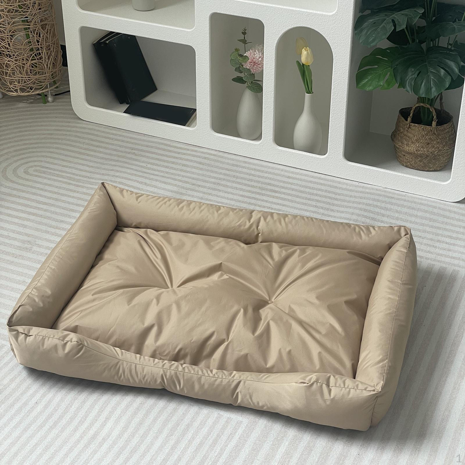 

Dog Bed Designed for Indoor Use, Pet Cushion Suitable Shiba Inu And Pomeranian золотий