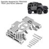Aluminium Alloy Middle Gearbox Chassis RC Part for TRAXXAS TRX4 Land Rover Defender (Silver)