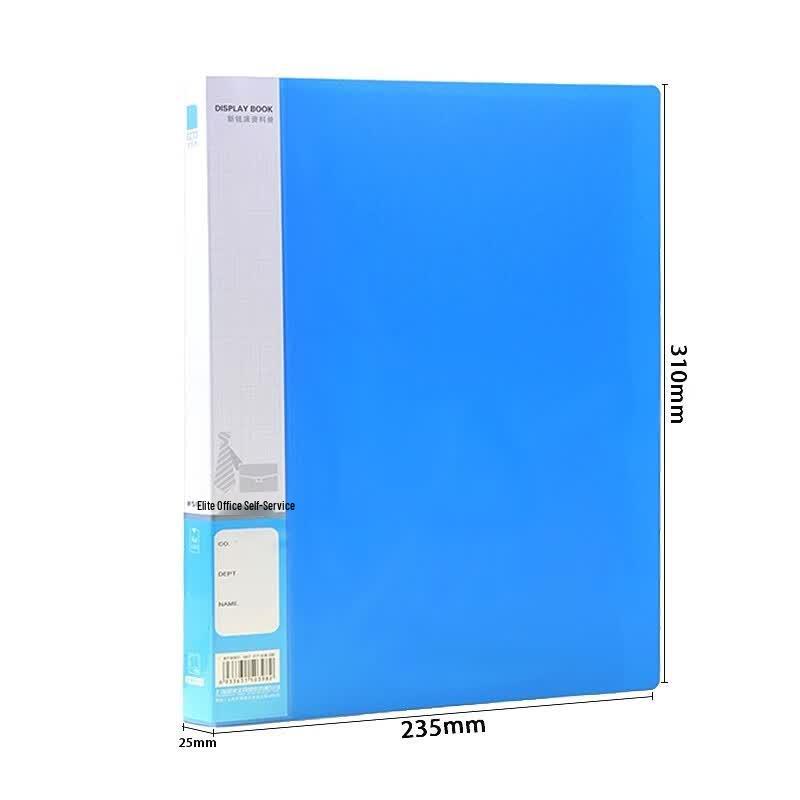 M&G ADM95097 A4 40-Page Document Display Book