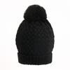 Winter Velvet Corn Hat Cute Wool Ball Solid Color Knitted Hat Warm Toe Cap Women'S Wool Hat Versatile