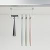 Wall Mounted No-Drill Toothbrush Holder Space Saving Razor Storage Rack  Bathroom