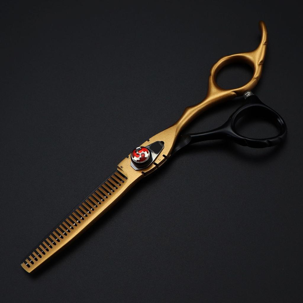 6.0 Color Paint, Personality, Hair Scissors, Hair Scissors, Flat Scissors, Bangs Scissors, Thin Scissors