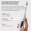 YBK Waterproof Ultrasonic Sonic Electric Toothbrush USB Wireless Rechargeable Soft Teeth Whitening Brush for Household Use