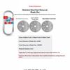 Livestock Hair Removal Blade Disc Stainless Steel Sharp Sturdy Efficient Cutter for Farm Pig Cow Sheep Grooming