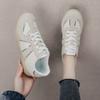 Luxury Designer Brand Women's Shoes Spring New Flat Casual Shoes PU Leather Breathable Fabric Comfortable Fashion Sneakers