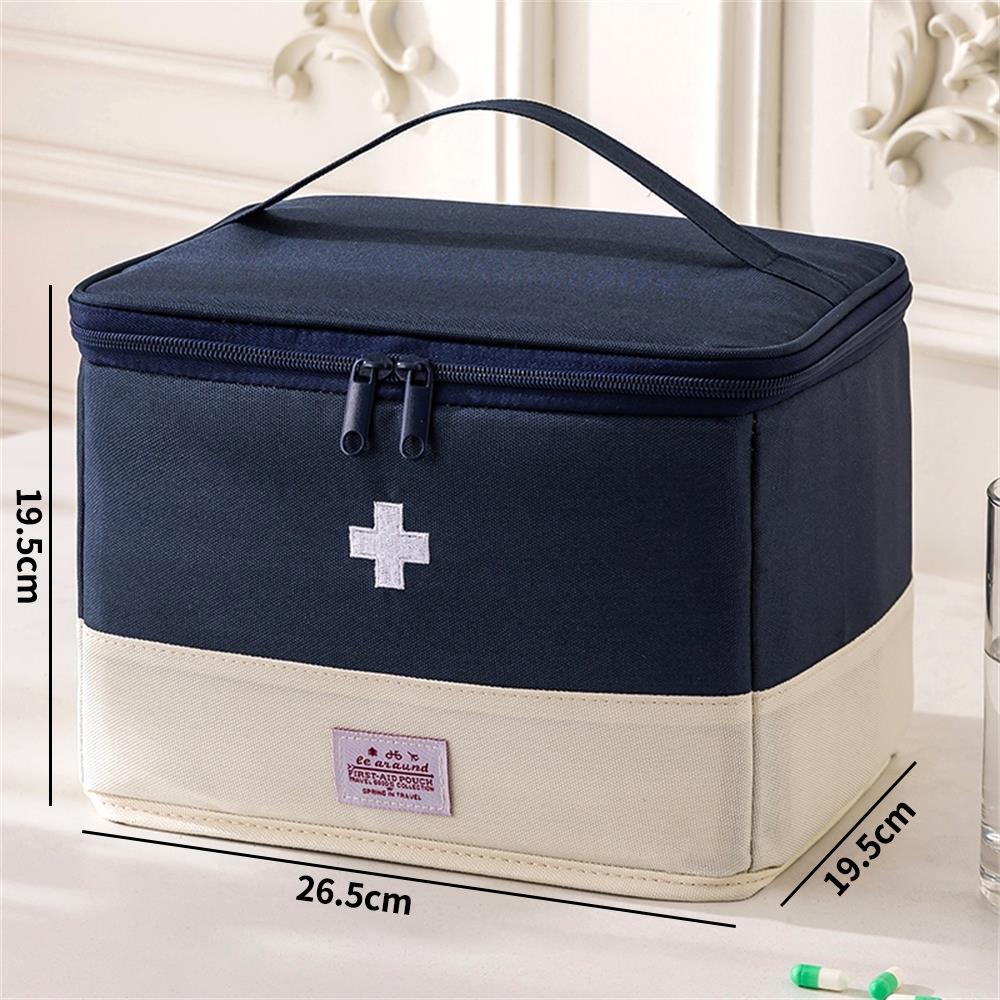 Travel Supplies First Aid Kit Organizer Portable Medicine Bag Cute Medical Emergency Pouch Household Medicine Pill Storage Bag