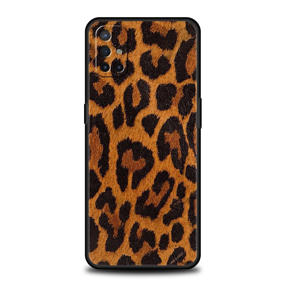 Fashion Tiger Leopard Print flower Phone Case For OnePlus 10 9 Pro 9T 10R 9R 9RT 8T 8 7 7T Nord 2T CE 2 5G N200 N10 N100 Cover