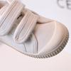 Child Canvas Shoefour Season New Korean Version Child Soft Single Shoe Casual Girl Slip Travel Shoe Boys School Walking Shoe