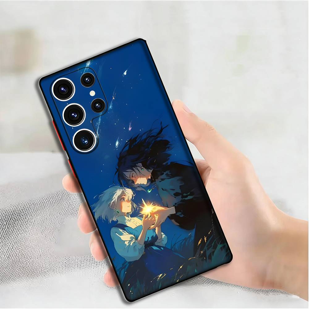 Anime S-Sophie H-Howl Phone Silicone Case for Samsung S24 22 20 23 21 20 Ultra Plus Lite 5G Print Cover